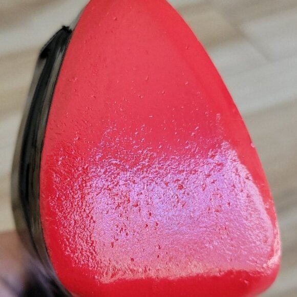 Christian Louboutin 150 Lady Peep Black Patent Leather Shoe Eur.35 - Picture 13 of 16